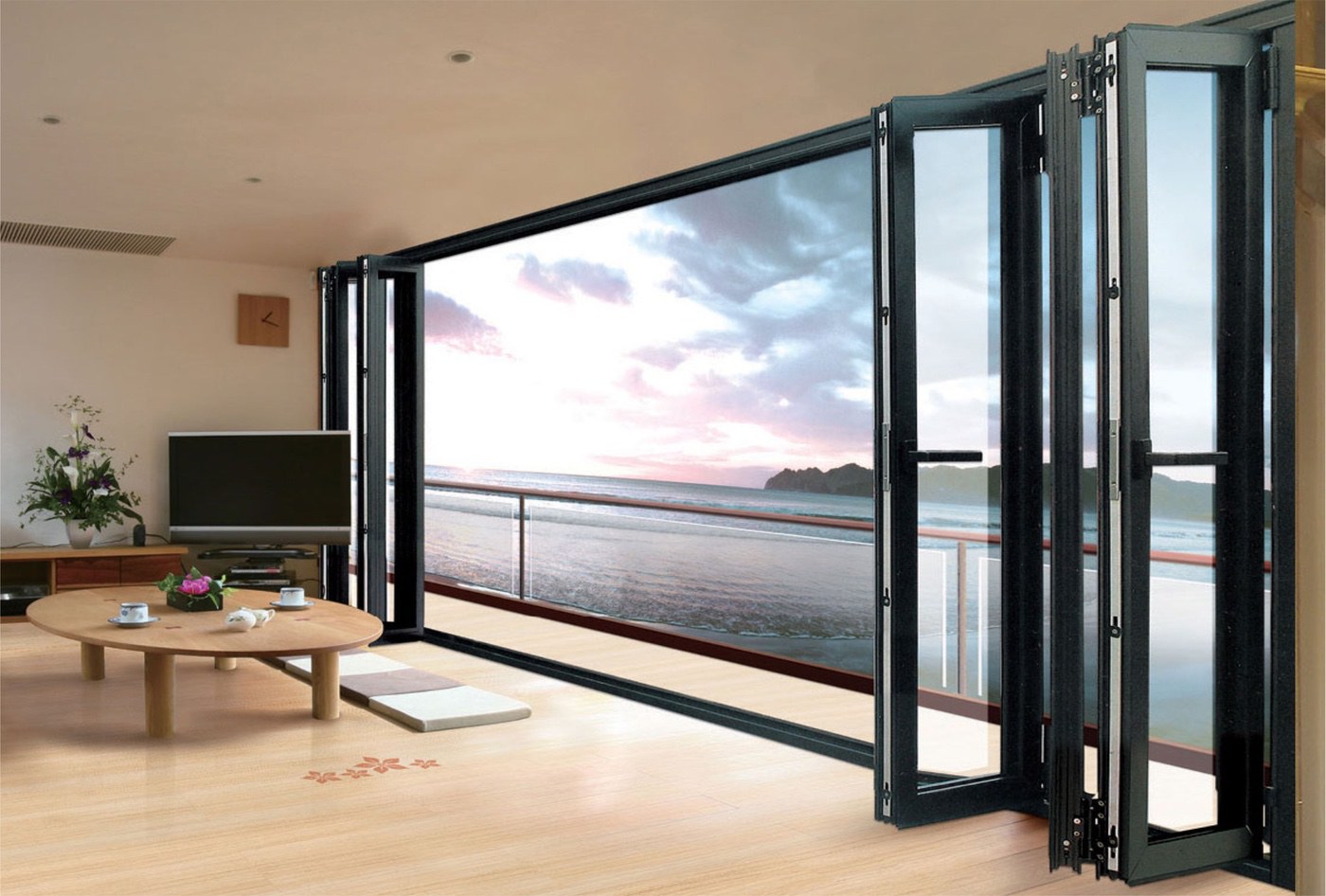 Folding door