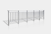 Aluminum guardrail